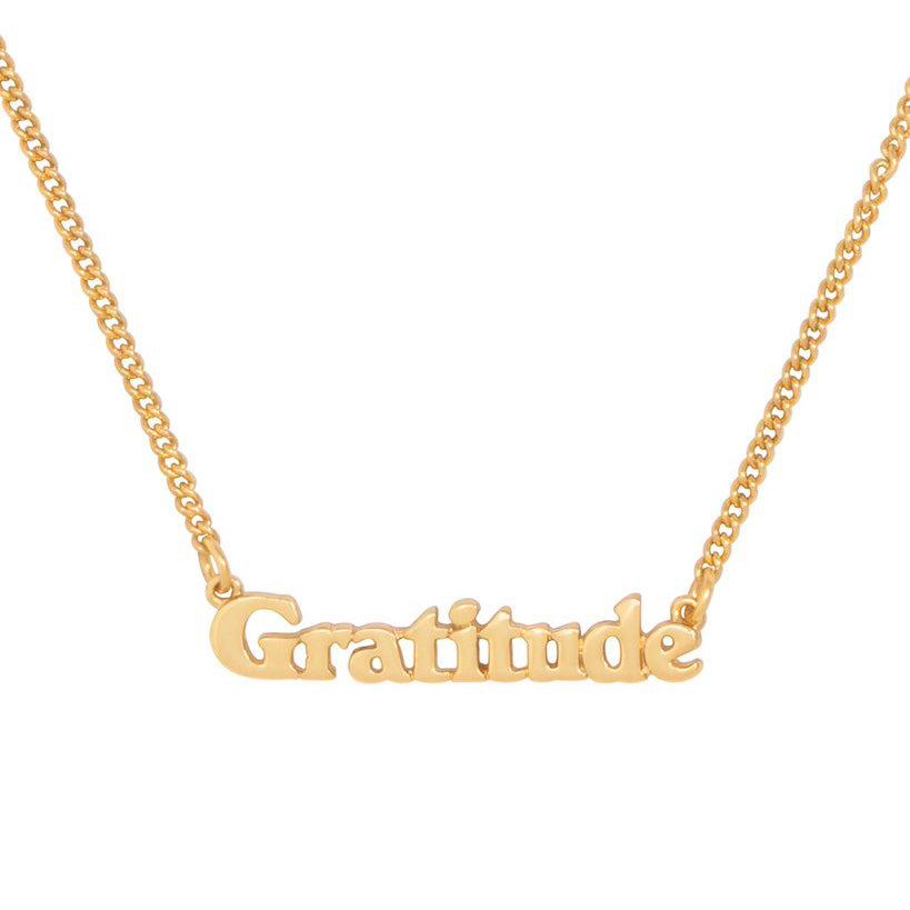 Good Intentions Necklace - Gratitude