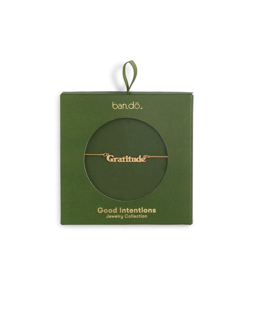 Good Intentions Necklace - Gratitude