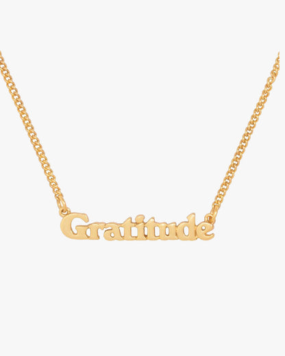 Good Intentions Necklace - Gratitude