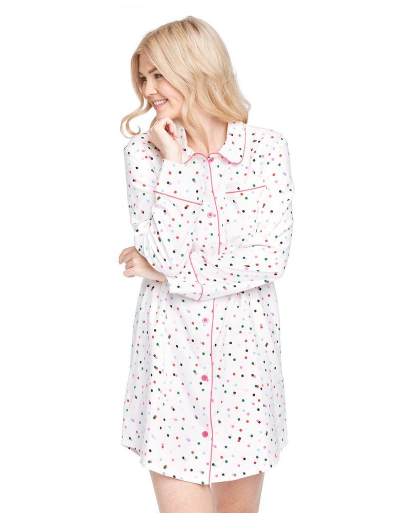 
                      
                        Leisure Club - Party Dots Sleep Dress
                      
                    