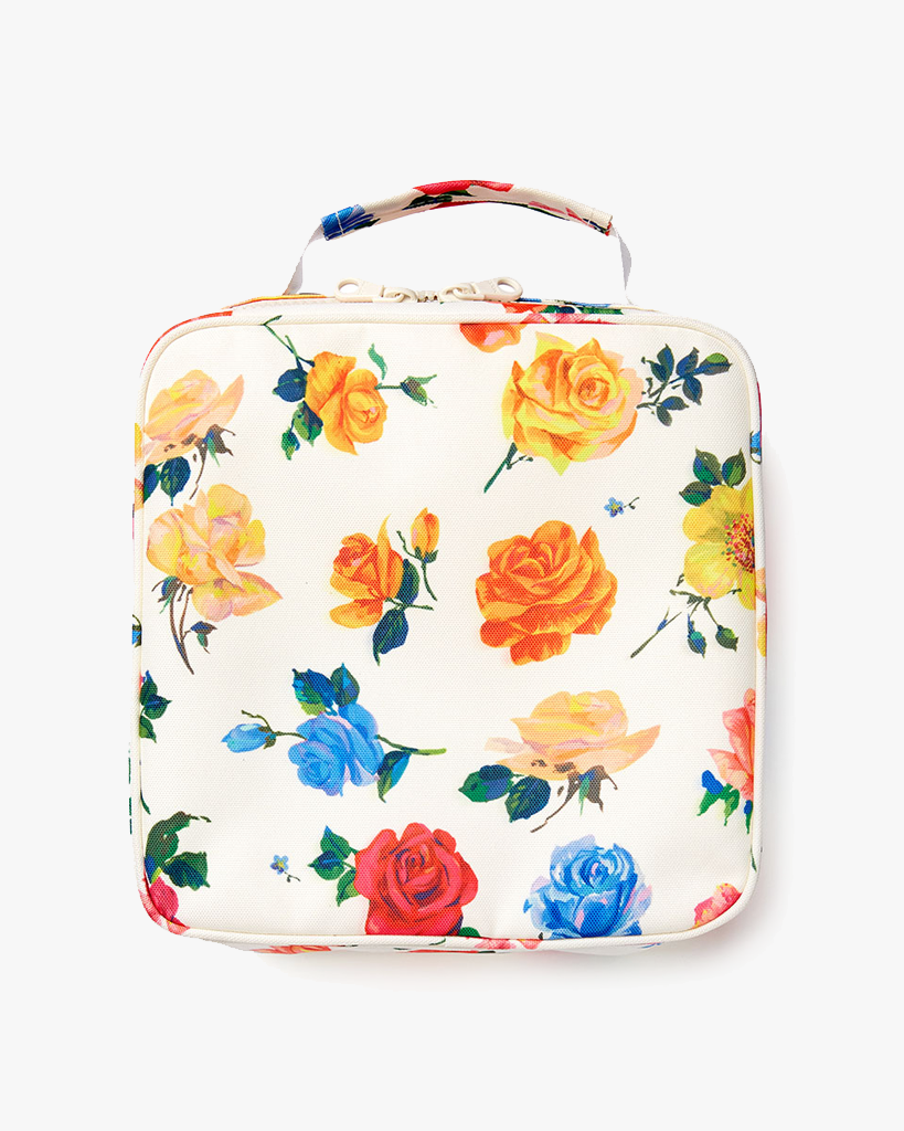 What's For Lunch? Square Lunch Bag - Coming Up Roses