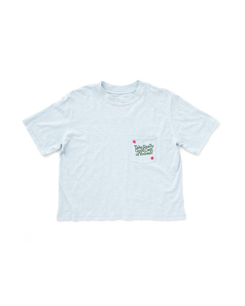 
                      
                        Slub Pocket Tee - Take Really Good Care
                      
                    