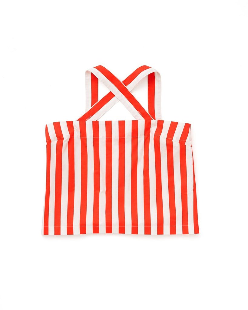 Easy Tank - Red & Ivory Stripe