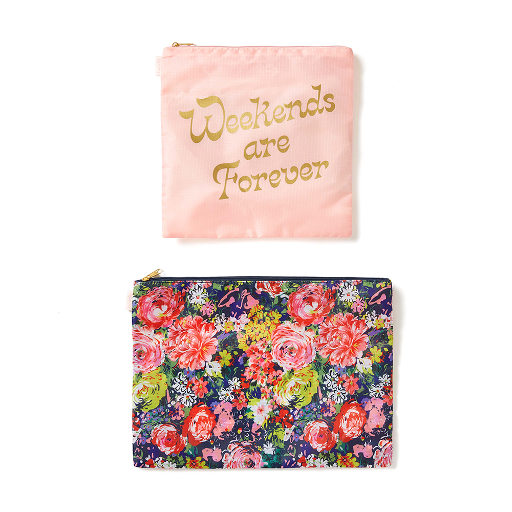 
                      
                        Large Carryall Duo - Weekends Are Forever / Flower Shop
                      
                    