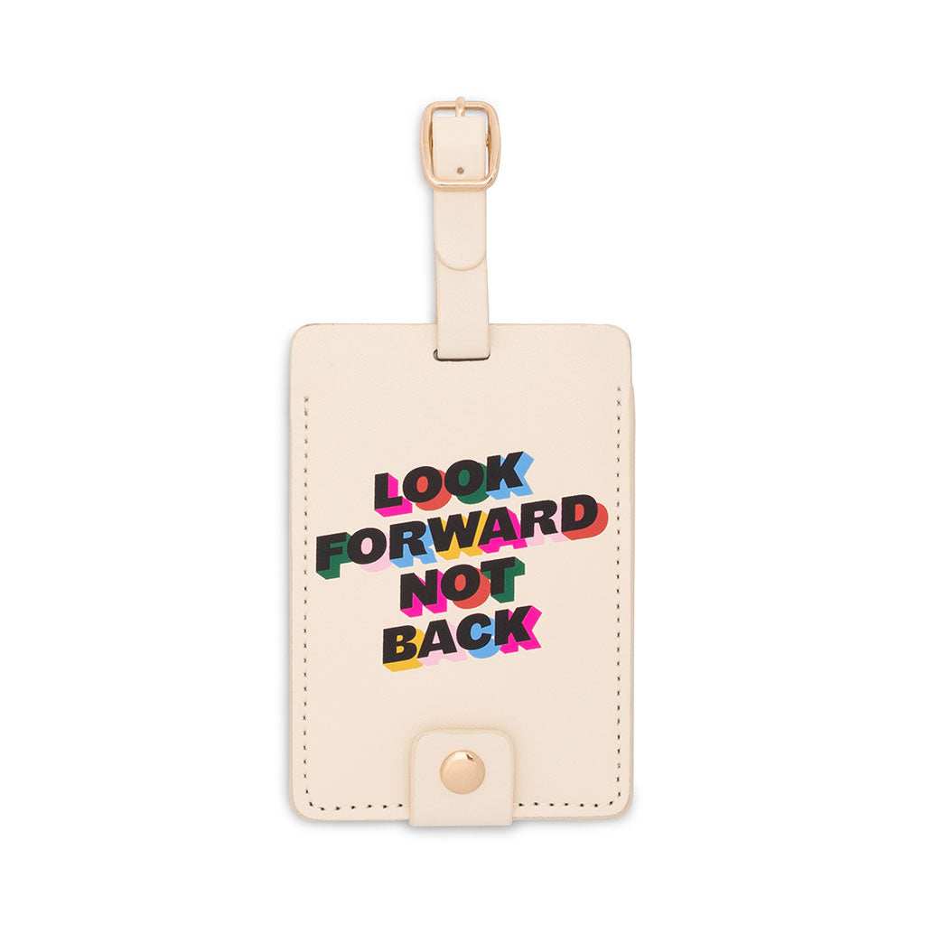 The Getaway Luggage Tag - Look Forward Not Back
