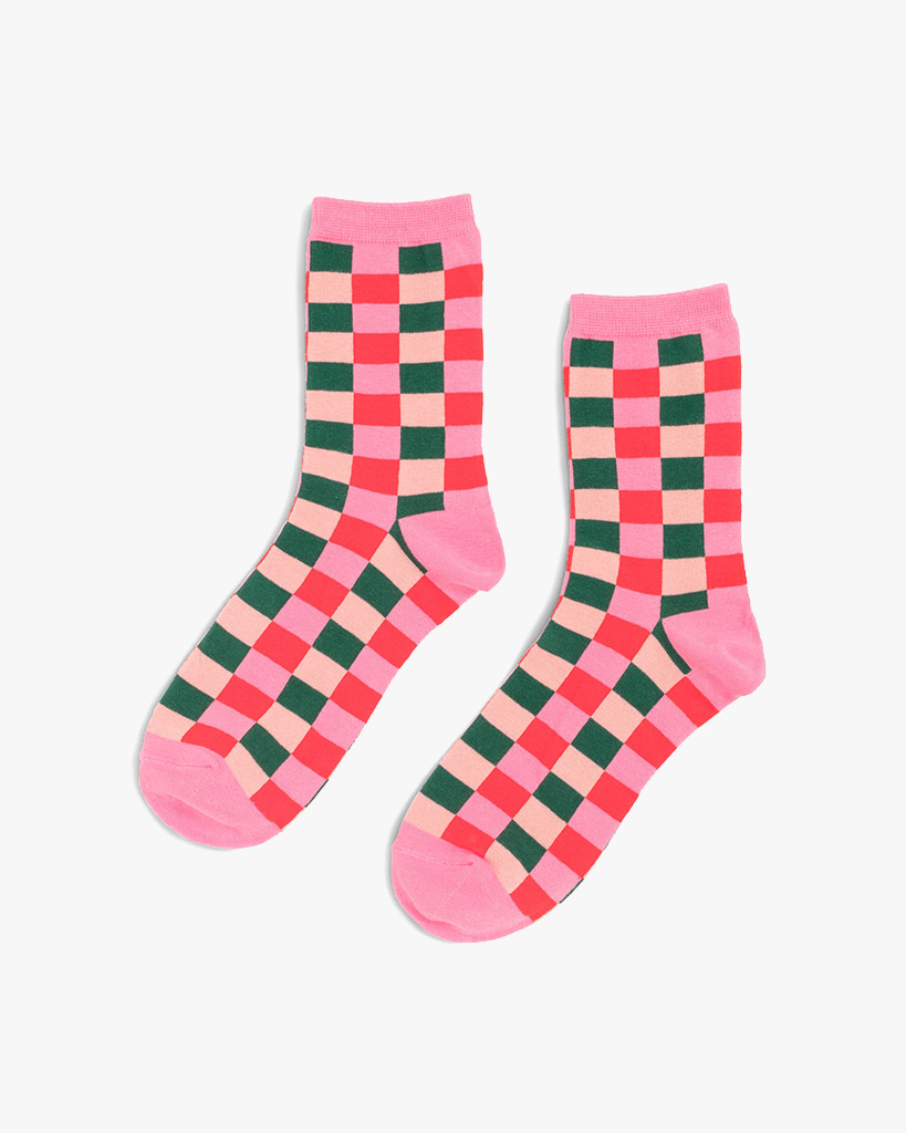 Cozy Socks - Buffalo Plaid