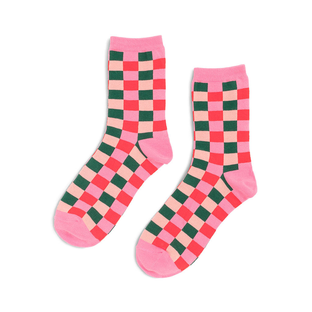 Cozy Socks - Buffalo Plaid