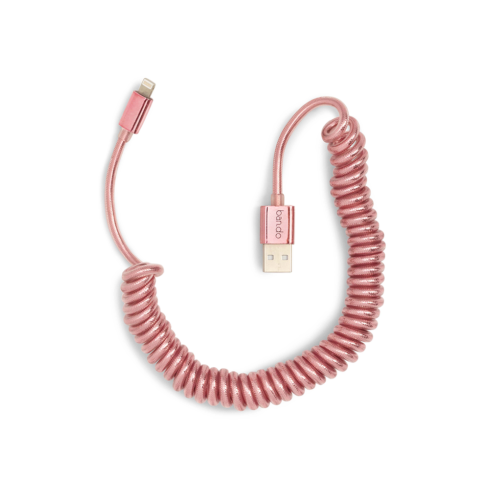 
                      
                        On The Line Charging Cord - Metallic Rose Gold
                      
                    