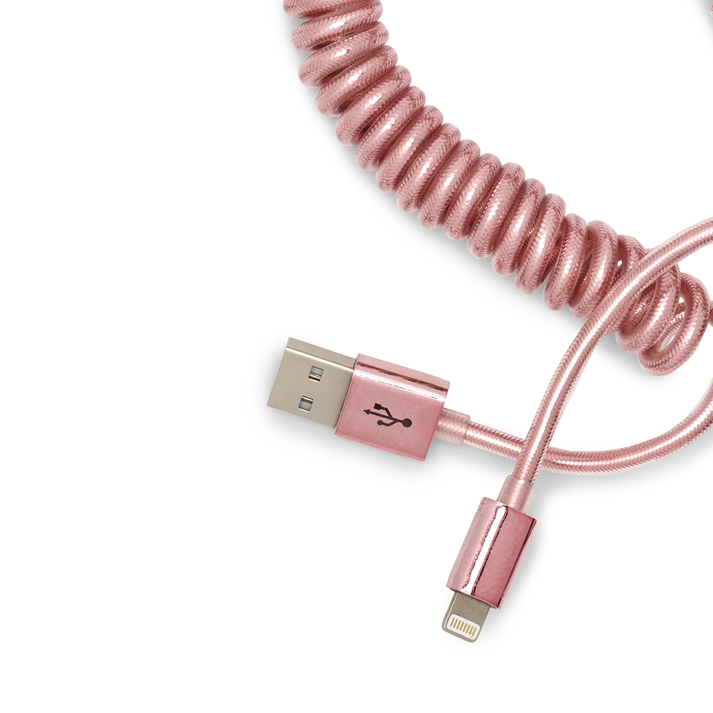 
                      
                        On The Line Charging Cord - Metallic Rose Gold
                      
                    