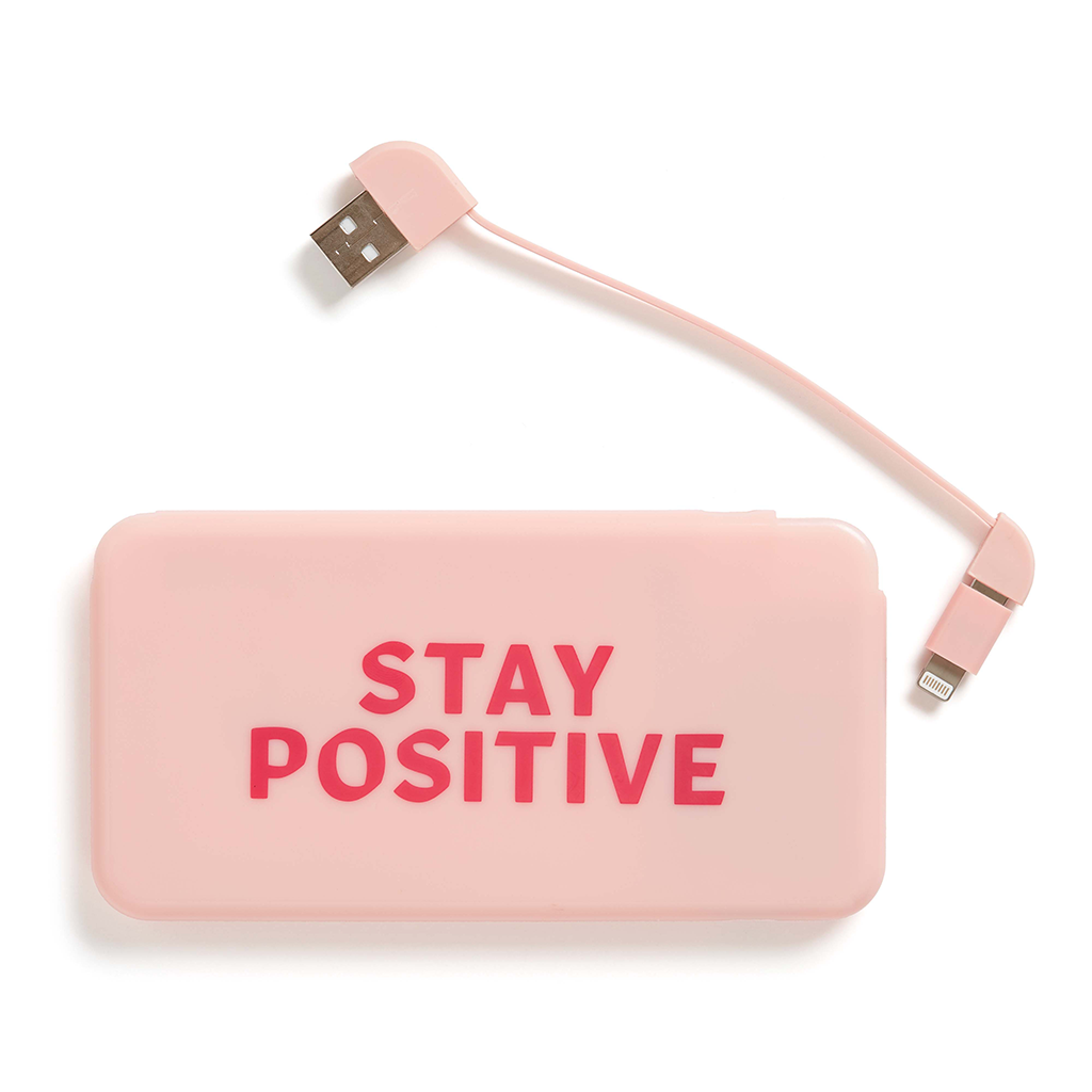 Universal Power Bank - Stay Positive