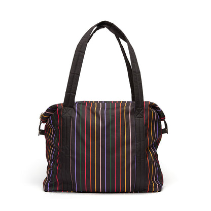 The Getaway Weekender Bag - Disco Stripe