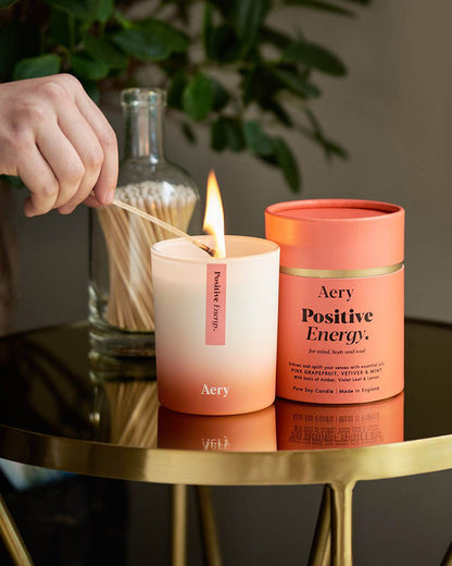 Aromatherapy Candle - Positive Energy