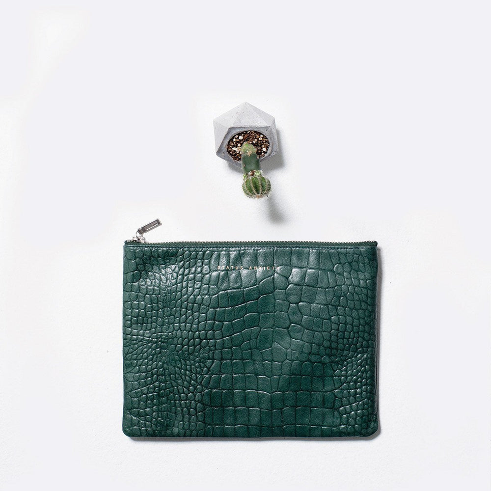 
                      
                        Antiheroin - Teal Croc Emboss
                      
                    