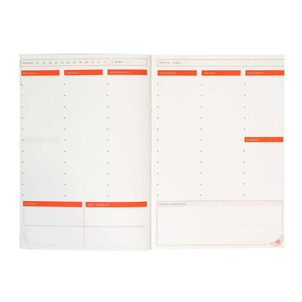 
                      
                        Undated Agenda - Butterfly
                      
                    
