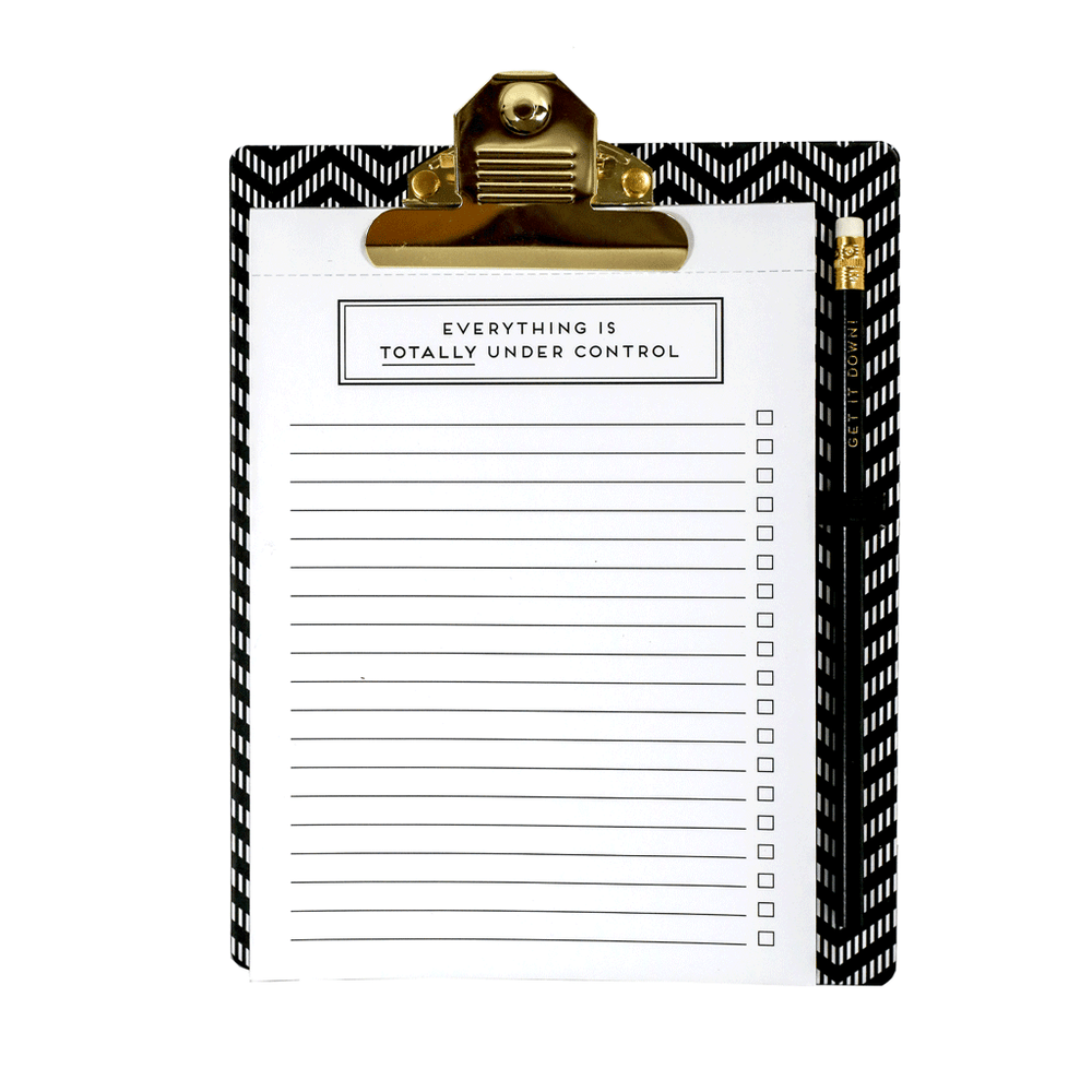 
                      
                        Clipboard Set - Under Control
                      
                    