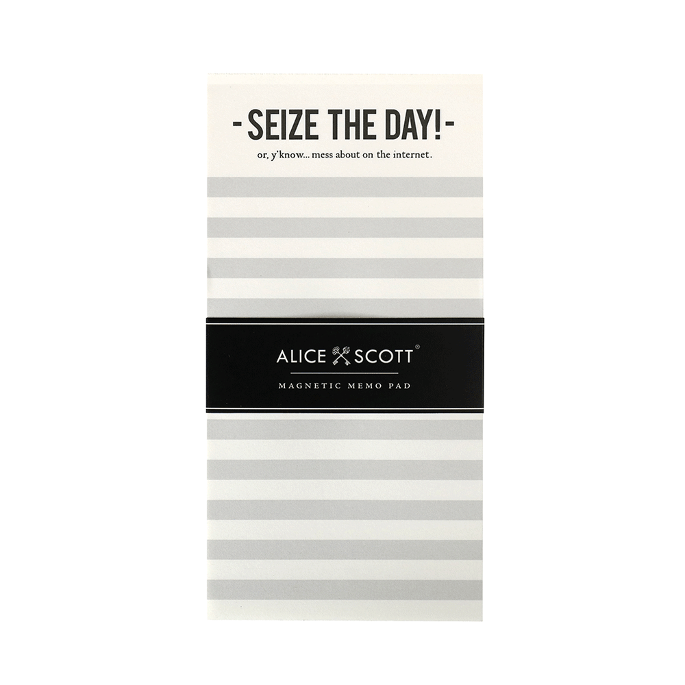 
                      
                        Magnetic List Pad - Seize The Day!
                      
                    
