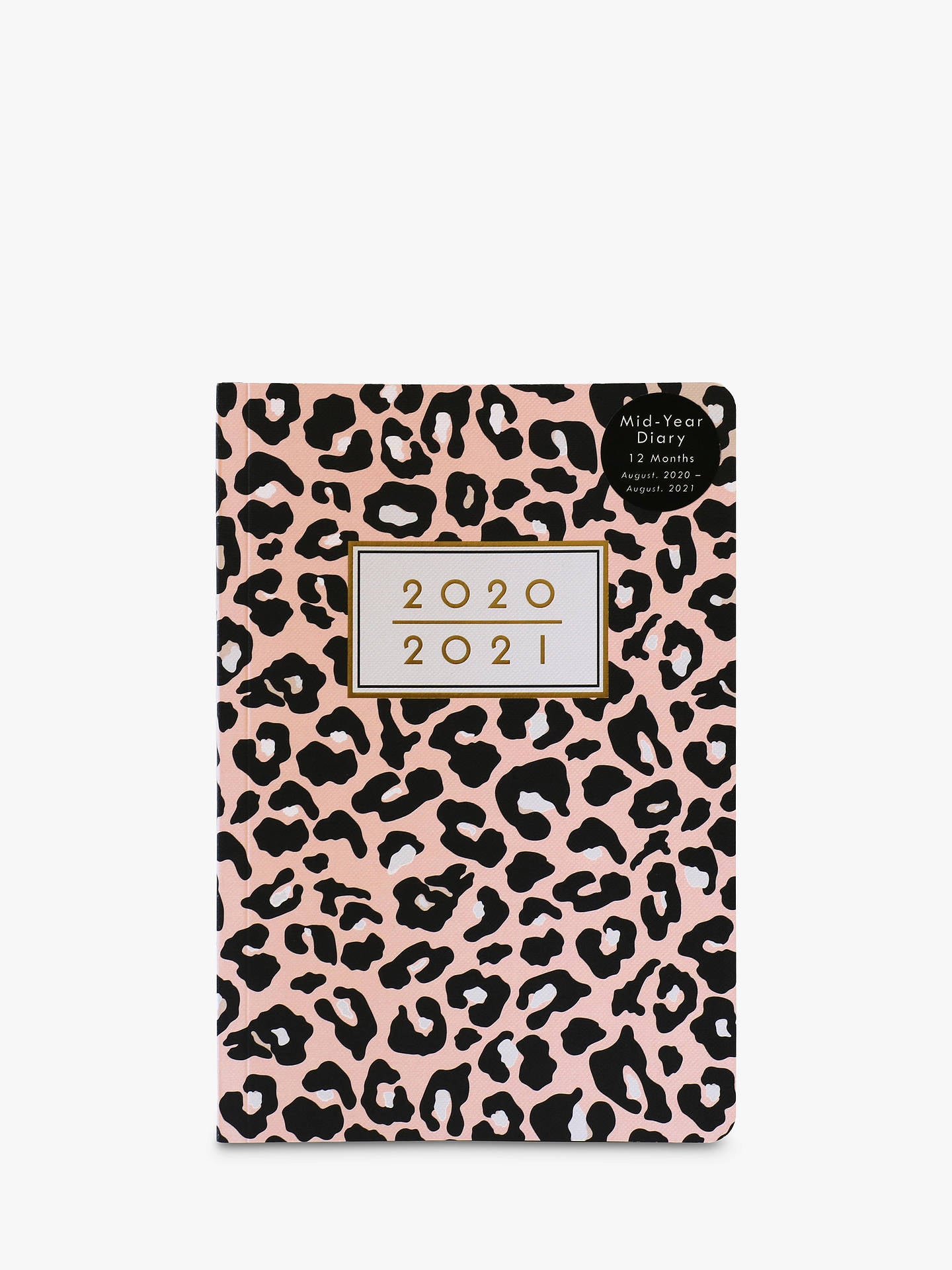 Mid-Year Diary 2020/2021 - Pink Leopard