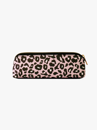 Pencil Case - Pink Leopard