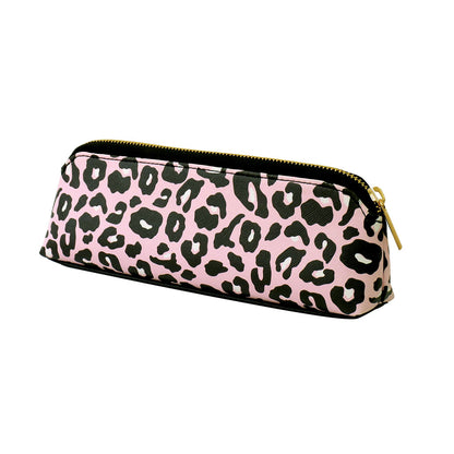 Pencil Case - Pink Leopard