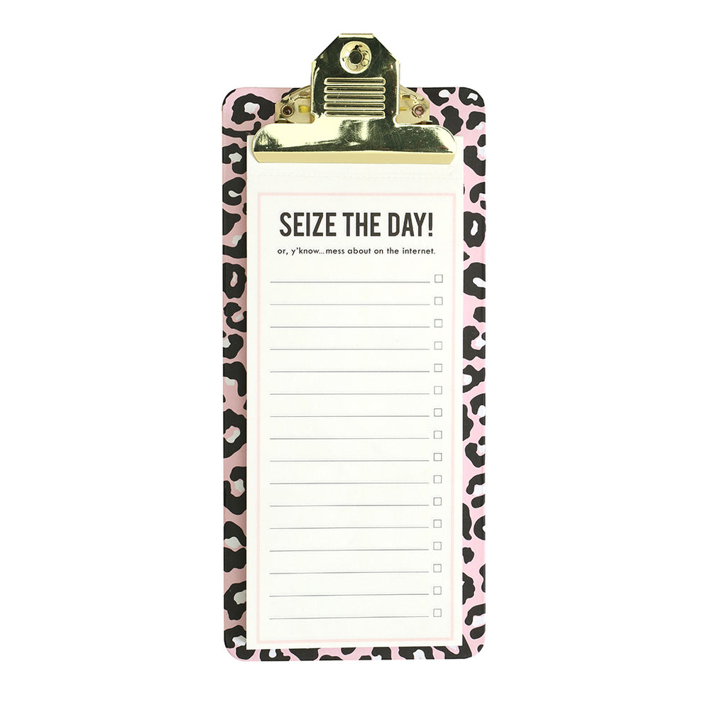 
                      
                        Magnetic List Pad & Clipboard - Pink Leopard
                      
                    