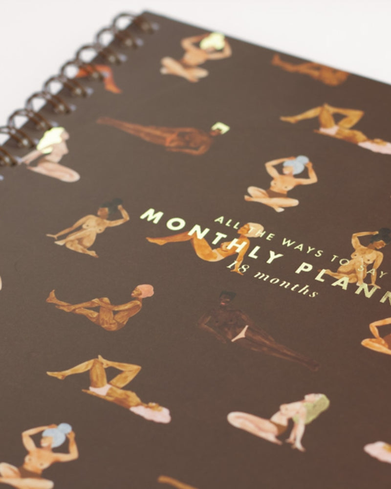 Undated Monthly Planner - Women