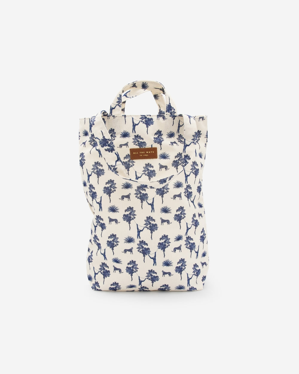 Tote Bag - Blue Jungle