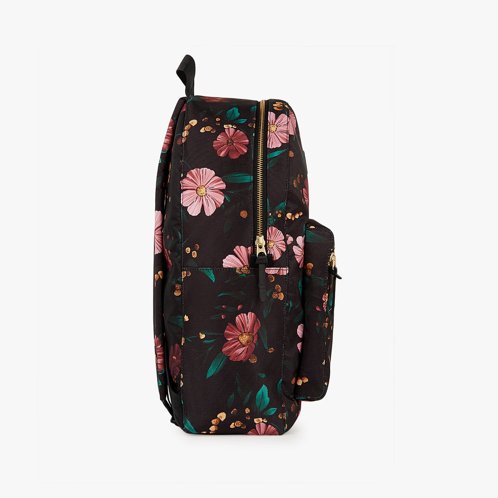 
                      
                        Backpack - Black Flowers
                      
                    