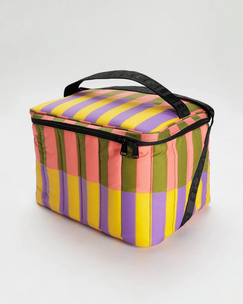 
                      
                        Puffy Cooler Bag - Sunset Quilt Stripe
                      
                    