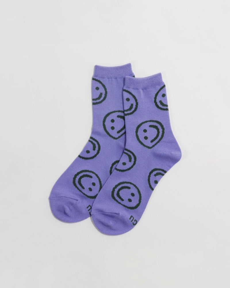
                      
                        Crew Socks - Lavender Happy
                      
                    