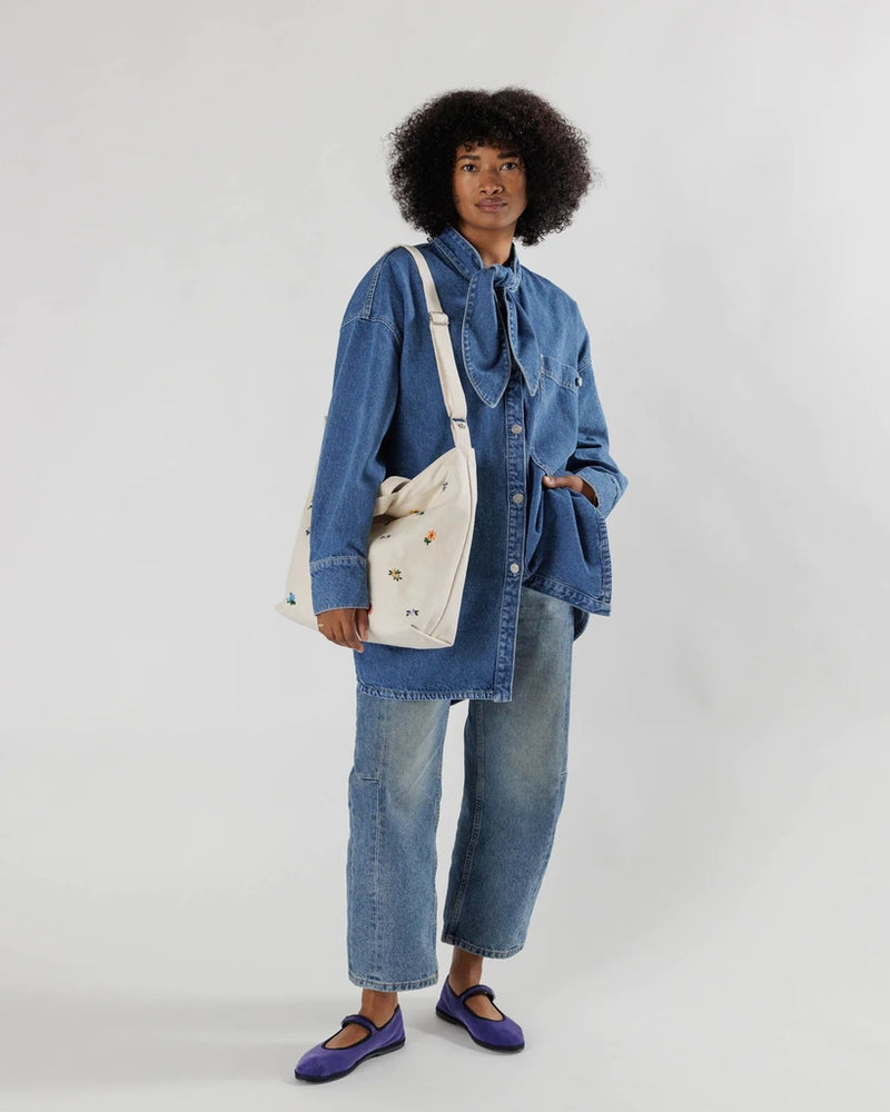 
                      
                        Horizontal Zip Duck Bag - Embroidered Ditsy Floral
                      
                    