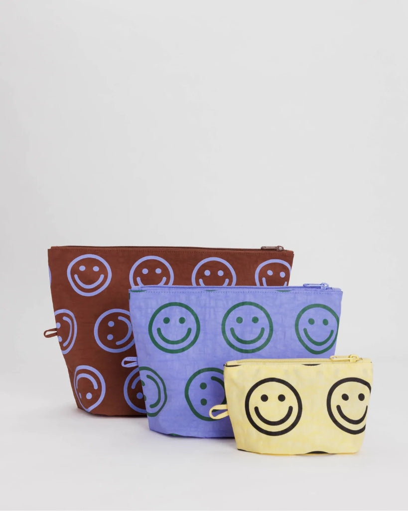 Go Pouch Set - Chestnut Happy Mix
