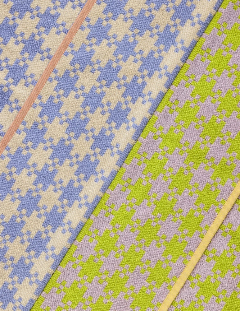 
                      
                        Hand Towel Set Of Two - Pastel Pixel Gingham
                      
                    