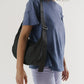 Medium Crescent Bag - Black