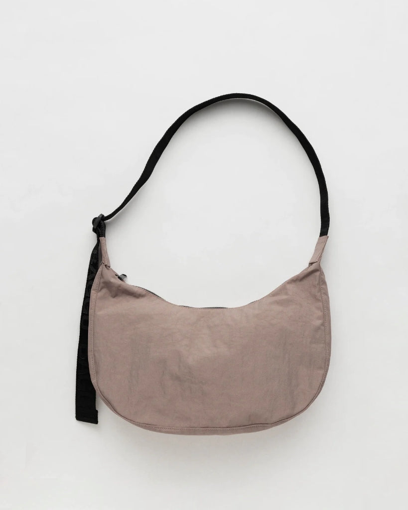 Medium Crescent Bag - Taupe