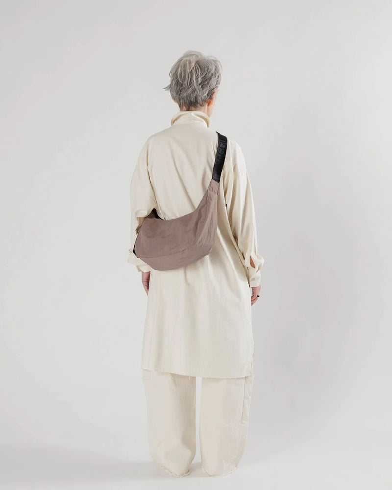 
                      
                        Medium Crescent Bag - Taupe
                      
                    