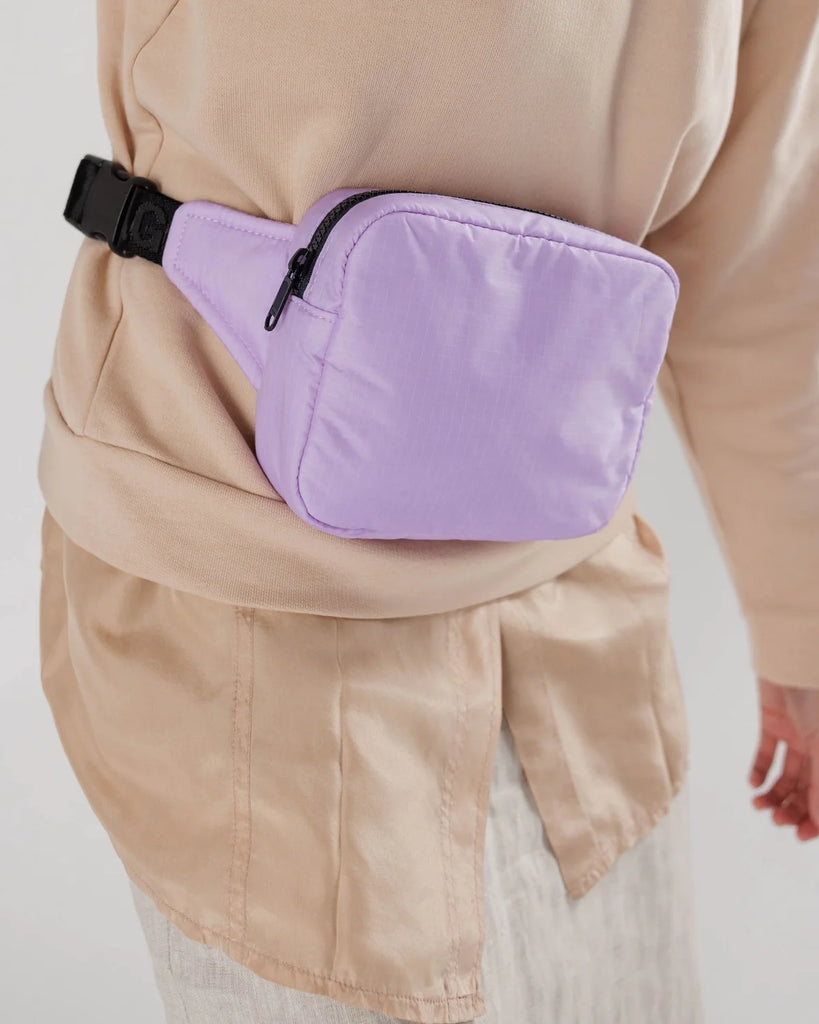 Puffy Fanny Pack - Dusty Lilac