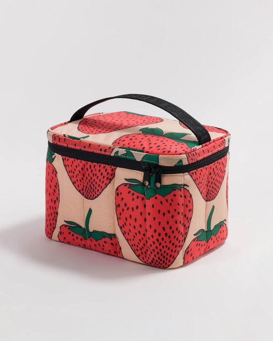 Puffy Lunch Bag - Strawberry