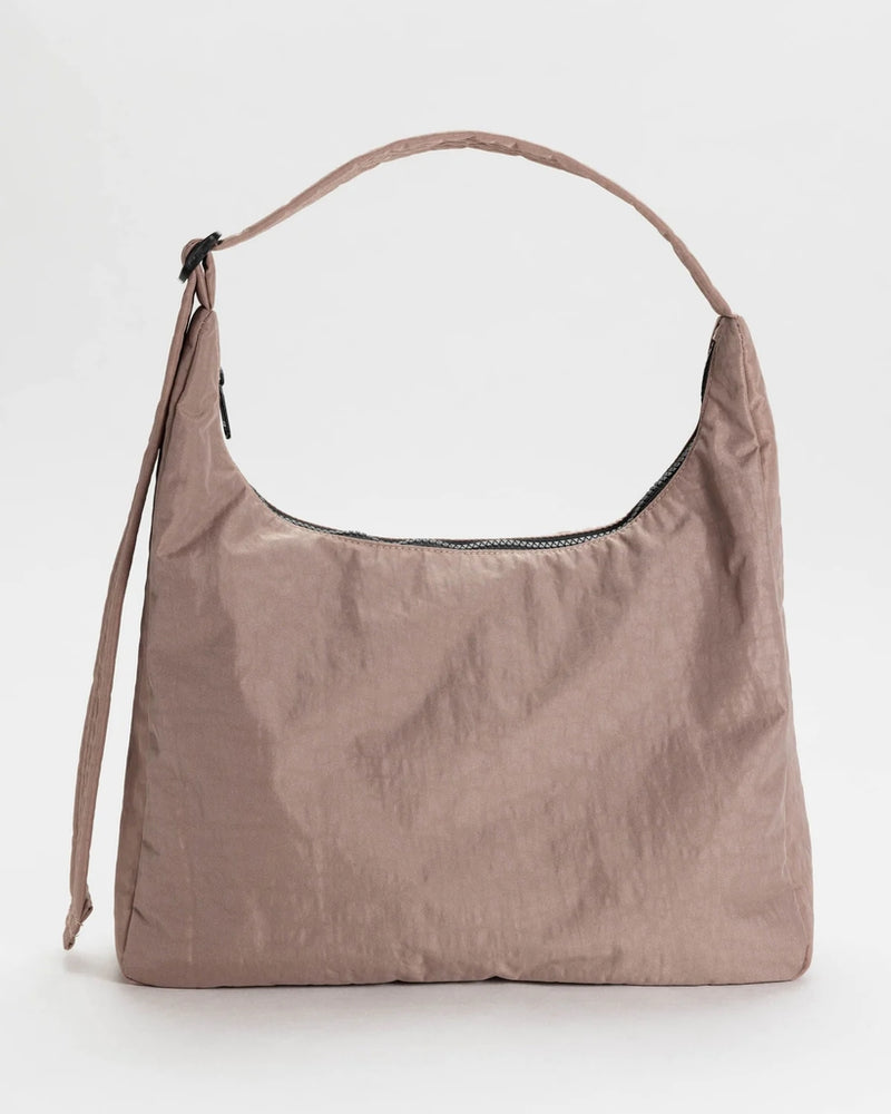 
                      
                        Nylon Shoulder Bag - Taupe
                      
                    