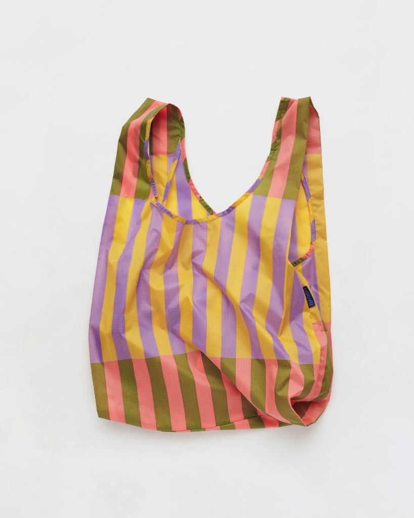 Standard Reusable Bag - Sunset Quilt Stripe