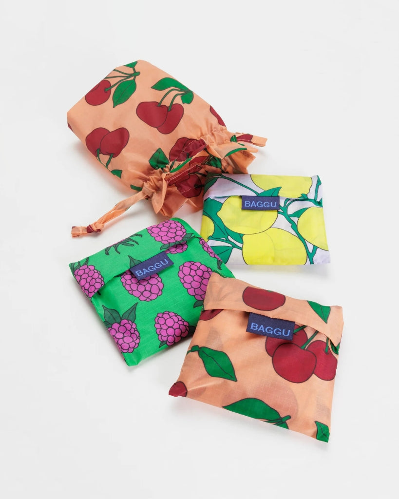 Standard Reusable Bags Set of 3 - Sunshine Fruit
