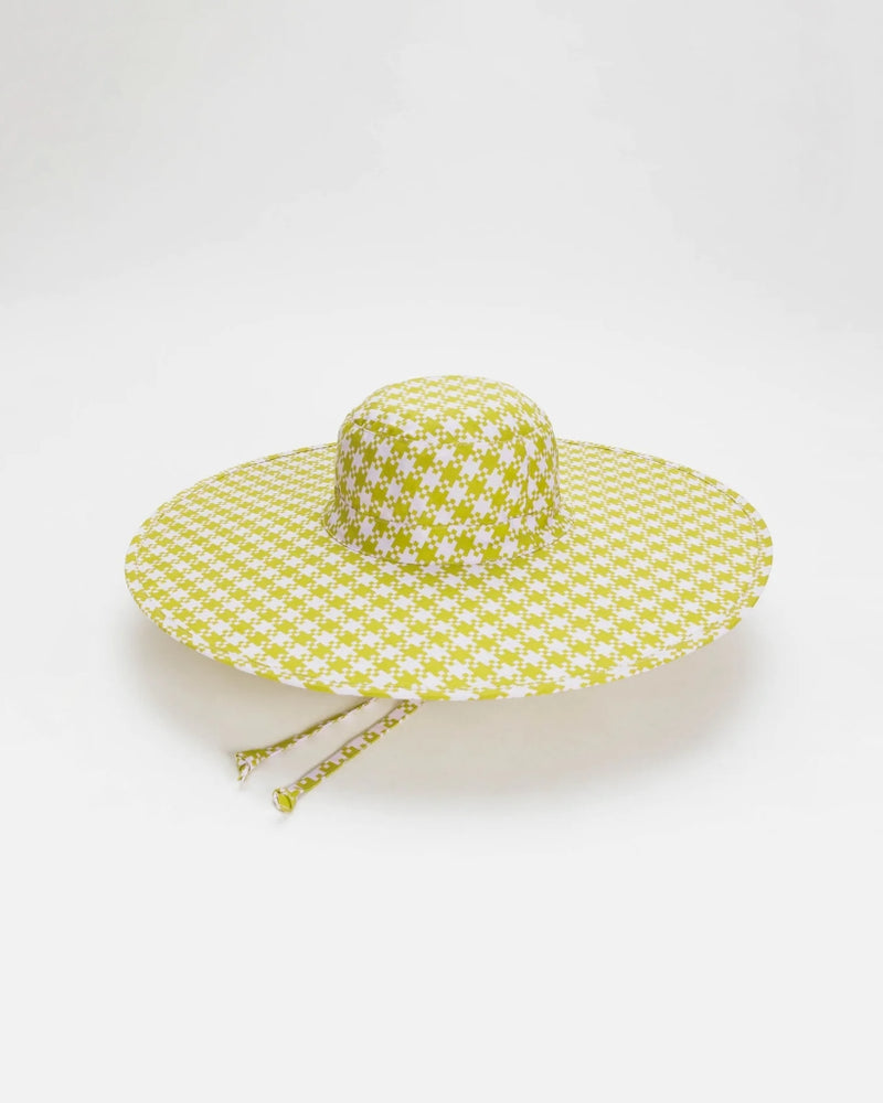 
                      
                        Sun Hat - Pink Pistachio Pixel Gingham
                      
                    