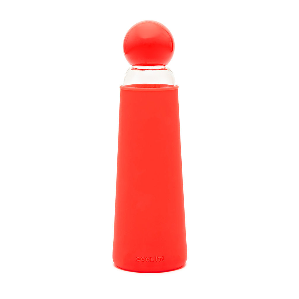Cool It Water Bottle - Red Clear