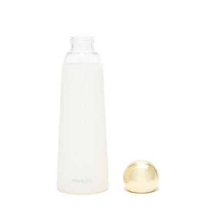 Cool It Deluxe Water Bottle - White Gold