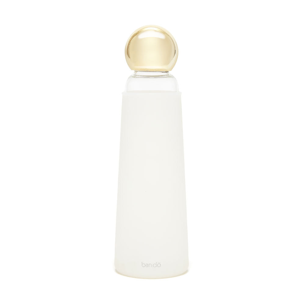 Cool It Deluxe Water Bottle - White Gold
