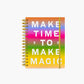 17-Month Planner [2023/2024] Medium - Make Time to Make Magic