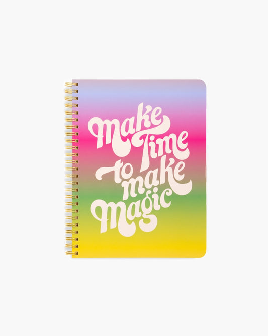 Rough Draft Mini Notebook - Make Time to Make Magic