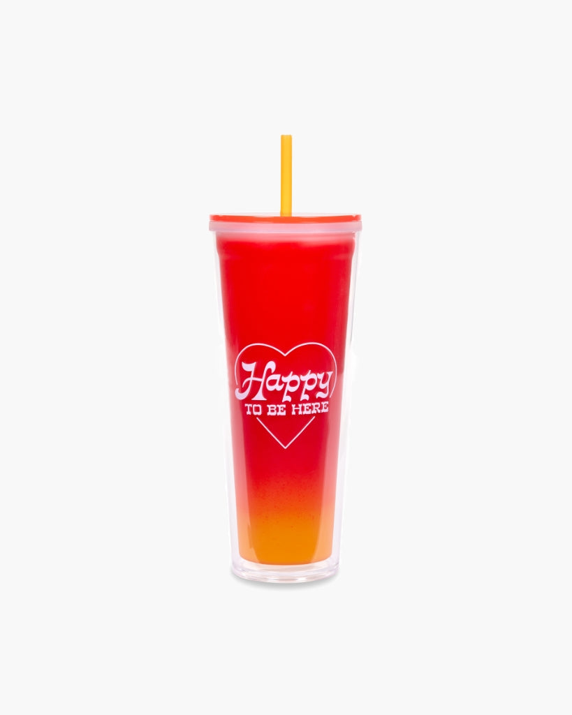 Color Change Sip Sip Tumbler - Happy To be here [PRE ORDER]