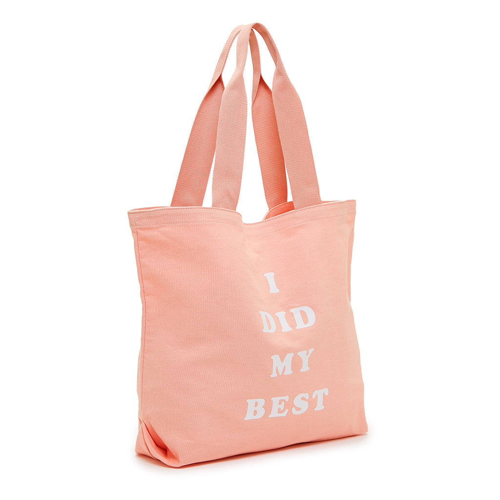 Canvas Tote - I Did My Best