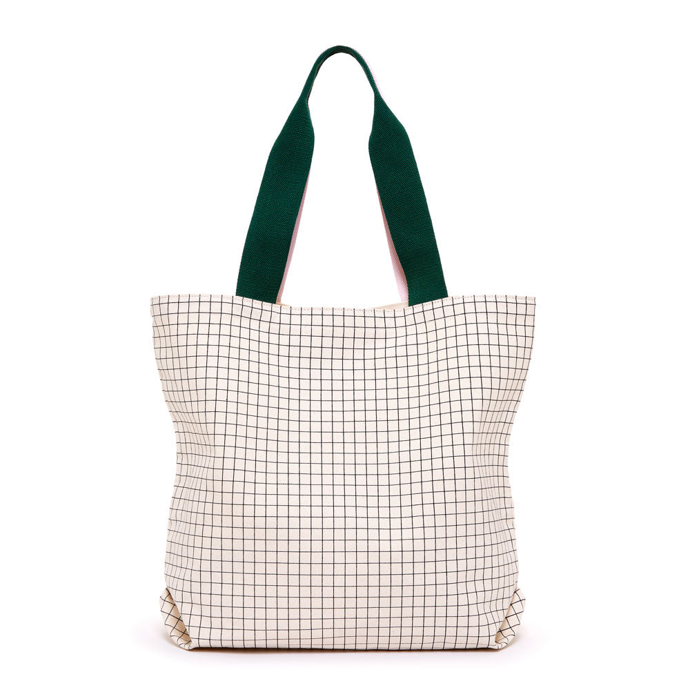 Canvas Tote - Mini Grid