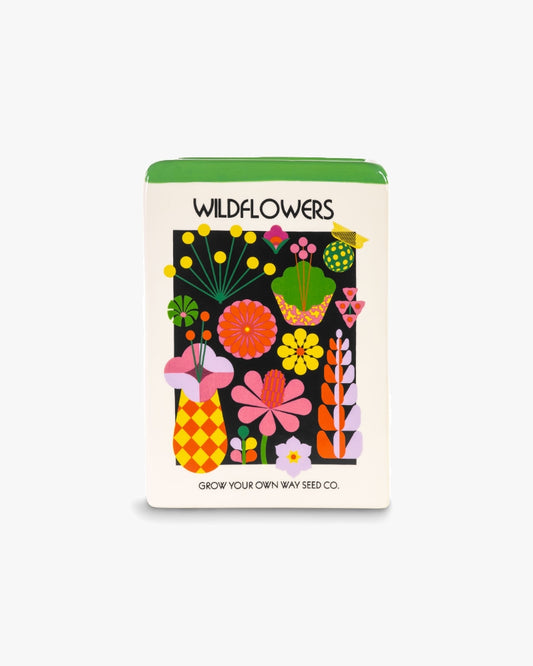 Flower Vase - Wildflower Seeds